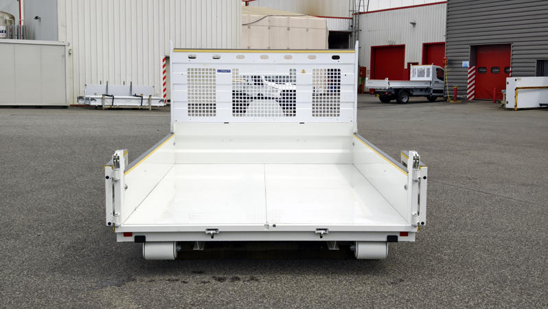 Caisson E-Xcalibur, fond de benne tôle acier galvasiné