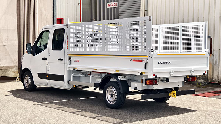 Benne Excalibur, profils de ridelles